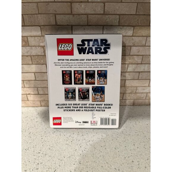 2015 LEGO STAR WARS ULTIMATE BOOK COLLECTION 6-Book Set w/ Poster & 200 Stickers - Picture 2 of 3